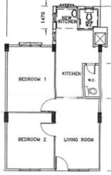 Blk 98 Crescent View (Queenstown), HDB 3 Rooms #555975391